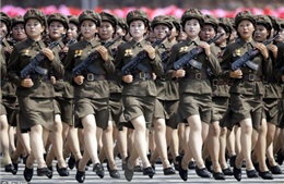  Triều Tiên tổng động viên cả nữ giới?